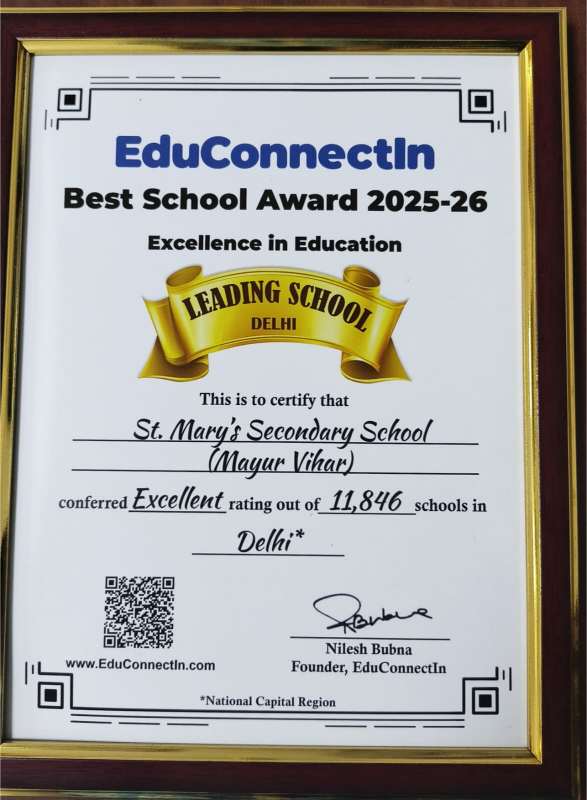 St. Mary's Sr. Sec. School, Mayur Vihar